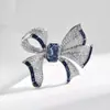 Elegante Elegante Elegante Broche de Lazo Moda Nicho para Mujer Pin de Corsage Ropa para Chaqueta Abrigo Traje Accesorios