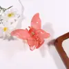 Pinza de Pelo de Mariposa Colorida, Pinza de Garra Brillante de Tamaño Mediano Engrosada para Recogido en la Parte Trasera de la Cabeza, Estilo Chica Linda, Directo del Fabricante