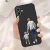 Capa de Celular Apple iPhone 17 Pro Super Pai Bebê Família Mãe Menina Capa de Celular Dropshipping com Fotos