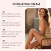 Crema Exfoliante Iluminadora Viareline Limpia Suavemente la Piel del Cuerpo, Dejándola Suave, Delicada e Hidratada