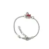 Pulsera Transfronteriza Nueva Chapada en Cobre Linda de Dibujos Animados Moda Modernismo Versátil Pulsera de Cordero con Goteo de Aceite Joyería