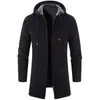 Cárdigan de moda handsome todo partido con forro polar Otoño e Invierno transfronterizo Suéter exterior de chenilla Suéter de punto Abrigo de suéter Abrigo para hombre Pantalón