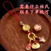 Accesorios de Llavero Redondos Metálicos de Alta Calidad de Doble Cara con Cientos de Apellidos, Colgantes Budistas, Accesorios con el Mantra de Seis Caracteres de Cristal Bagua