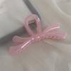 Horquilla de alta gama para mujer con lazo y clip de tiburón en la parte posterior, color gelatina, ideal para combinar con todo tipo de sombreros.