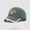 Gorros para Bebé Estilo Coreano, Lindas Gorras de Béisbol de Oso de Dibujos Animados, Nuevos Sombreros de Sol de Primavera y Verano, Gorras de Pico para Niños para Exteriores