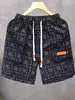 Shorts de Trabajo Americanos para Hombre Verano 2025 Nueva Marca de Moda Pantalones Juveniles Medianos Pantalones Deportivos de Baloncesto Sueltos de Cinco Puntos