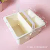 Cubo Dos en Uno, Portalápices Plegable, Combinación de Portalápices para Estudiantes de Arte, Cubo Portátil, No se Deforma Fácilmente