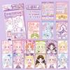 Xinmo Xinlight Juego de Pegatinas para Uñas Artísticas de Niña Aspecto Elegante Escena de Corazón de Chica Fantasía Juguete de Pegatina para Vestir