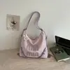 Bolsa Transversal de Ombro Único Nova Moda Verão 2026 com Textura Simples e Estilosa, Bolsa Feminina com Design de Nicho Bolsa Tote