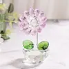 Adornos de Girasol de Cristal Regalos para Fiesta de Año Nuevo Auspiciosos y Prósperos Decoraciones para Sala de Estar Comedor Regalos