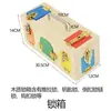 Montessori Educação Infantil Crianças Caixa de Madeira com Fechadura Jardim de Infância Desenvolvimento da Inteligência Prática Vida Diária Brinquedos Educativos