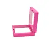 Venta al por mayor de fábrica caja de suspensión de película de PE caja transparente para joyería caja de exhibición para collares caja de suspensión para joyería procesamiento personalización
