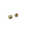 Pendientes Redondos Dulces y Frescos para Mujer, Moda Estilo Coreano, Clips para Orejas Únicos de Semicírculo, Pendientes de Hip-Hop de Moda
