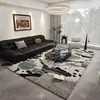 Tapete luxuoso e de alta qualidade para sala de estar, novo modelo 2026, tapete para sofá e mesa de centro, tapete de cabeceira para quarto, tapete de piso de grande área com cobertura total