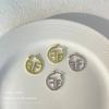 Aretes Populares de Estilo Coreano Transfronterizo, Simples, Nicho, Elegantes, Aretes de Nuevo Estilo, Aretes de Aleación de Alta Gama para Mujer