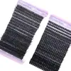 Amazon 304080100D Pestañas Postizas Estilo Europeo y Americano Racimo Individual 32 Filas 640 Racimos Set de Libro de Pestañas Venta al por Mayor