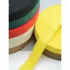 Cinta de 2.5 cm Tira de Tela Espiga Cinta de Algodón Tejida Tira de Tela Cinta Accesorio Borde Lateral de Ropa Ribete de Tela