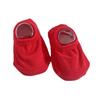Meias Antiderrapantes para Chão Infantil, Meias Curtas Lisas, Meias Cano Baixo, Meias de Bebê Lisas Finas, Meias Antiderrapantes para Chão de Criança Pequena