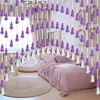 Cortina de Contas de Cristal Feng Shui para Porta de Banheiro, Entrada da Sala de Estar e Porta de Quarto - Ajuste de Layout Porta a Porta