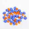 Dopamina divertida punto de ola tridimensional trabajador de la luz vidrio hongo diy pulsera de cuentas collar cadena de teléfono móvil accesorios al por mayor