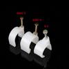 Cartão de borda de prego de aço pvc 16 20 25 32 40 50 gancho redondo em forma de U prego anticorrosivo cartão de unha retardador de chama
