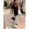 Zapatos Planos de Malla con Pedrería Estilo Hada de Aspecto Elegante, Boca Baja, Nuevos de Otoño, Nicho de Gama Alta, Piel Suave, Mary Jane para Mujer
