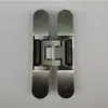 Porta invisível 304 aço inoxidável dobradiça oculta de alta resistência, ferragens especializadas para portas de madeira dobráveis, dobradiça oculta tridimensional ajustável