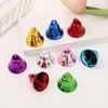 3,1cm Sino de Vento Colorido Aberto DIY Sino de Vento Decorativo Chifres de Metal Pintados Sinozinhos Coloridos de Ferro Atacado