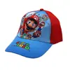 Sombrero Infantil de Comercio Exterior Dibujos Animados Anime Super Mario Estampado de Araña Gorra de Béisbol Niños Niñas Niños Sombrero de Ala Plana