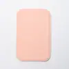 Espejo de maquillaje simple portátil al por mayor de escritorio HD sin deformación PU espejo de tocador espejo de maquillaje portátil plegable puede ser lo
