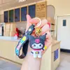 Figuritas de llavero de goma blanda de anime de dibujos animados, colgantes para mochila, accesorios para bolsos, pequeños adornos, al por mayor en stock para tiendas