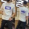 Camiseta Familiar de Verano para Pareja Hombres y Mujeres Año 240g Algodón Logo Personalizado Cuello Redondo Marca de Moda Manga Corta Camiseta Básica