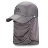 Venta Directa de Fábrica Sombrero de Sol para Exteriores Resistente al Viento Protección Solar Ultra Delgado de Secado Rápido Impermeable Transpirable de Verano Plegable para Ciclismo Anti-Mosquitos