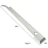 Raspador Curvo de Acero Inoxidable Brillante para Cola, Raspador en Forma de J Cola de Cerdo, Raspador para Colmenas para Palanquear el Bazo de la Abeja