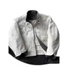 Chaqueta casual de moda para hombre, estilo americano, chaqueta resistente color caqui, chaqueta negra para hombre con cuello alto, vintage