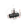 Boquilla de Manguera para Limpiaparabrisas de Coche Universal Conector en T de Tres Vías de Dos Vías Accesorios para Tapa de Botella de Agua de Limpiaparabrisas