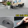 Alfombra Comercial para Oficina al por Mayor, Resistente a las Manchas, Gris, Habitación de Dormitorio para el Hogar, Aislamiento Acústico, Engrosada para Salón de Billar
