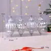 Bola Decorativa para Árvore de Natal Transfronteiriça, Bola Cônica de Diamante, Pingente de Natal, Pingente Decorativo para Árvore de Natal, Atacado em Caixa