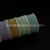 Cuerda Ruyi de Hilo de Algodón Color Mixto Enrollada a Mano Estilo Tibetano Juguete Colgante Trenzado Cordón Cuerda Colorida de Ocho Hilos Borla Hilo para DIY