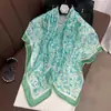 Novo Lenço Quadrado Grande de Algodão e Linho Imitação para Primavera e Outono Lenço Elegante da Moda para Mulheres Lenço Multiuso para Amarrar no Cabelo Lenço Echarpe