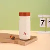 Copo Térmico Criativo de Aço Inoxidável 316 para Estudantes, Copo de Bolso Compacto Portátil, Copo de Água Fresca para Crianças Montável no Carro para Uso Externo