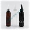 Botella Marrón con Tapa Puntiaguda 120ml Botella de Aceite con Boquilla Puntiaguda Botella de Medicina Botella de Loción 120ml Tapa Puntiaguda Botella de Aceite Esencial Botella para Llenado de Agua