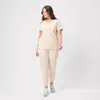Novo Uniforme de Trabalho Médico e Salão de Beleza Transfronteiriço, Uniforme Cirúrgico de Manga Curta Odontológico, Conjunto Separado para Homens e Mulheres Enfermeiros