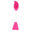 Escova de lavagem facial de silicone de duas cabeças, escova de limpeza facial, escova de lavagem do nariz, molde de filme de argila multicolorido, bastão de ajuste, escova removedora de maquiagem clarisonic