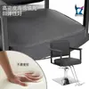 Silla de Peluquería Pequeña al por Mayor de Fábrica con Elevador Hidráulico Rotación 360° Piel Sintética Ligera Negra Silla de Peluquería