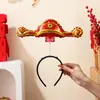 Duoyang Año Nuevo 2026 Creativo Primavera Globo Diadema Pasador Día de Año Nuevo Festivo Divertido Foto Regalo