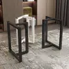 Pernas de mesa de ferro estrutura de mesa de tampo grande suporte de balcão de bar pernas de mesa de trabalho para reunião de escritório mesa de estudo espessa mesa de jantar mesa de chá mesa de centro