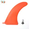 Aleta de Cola para Tabla de Surf Inflable Marina Sup Aleta Grande con Tornillos Distribuidor de Agua Removible Aleta de Cola