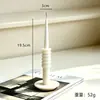 Vela perfumada creativa de espiral de tallo largo transfronteriza, ambiente de alta gama para decoración de bodas y fiestas, regalo navideño, diseño de espiral
