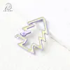 Gota de Aceite Luminosa Agujero para Colgar Árbol de Navidad Hebilla de Resorte Forma Especial Accesorios para Joyería DIY Hebilla para Colgar Llavero Cadena para Teléfono Móvil Colgante para Bolsa